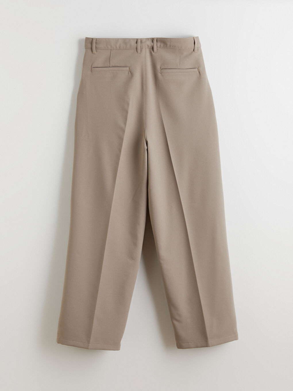 Bej Rahat Kalıp Erkek Pantolon-6