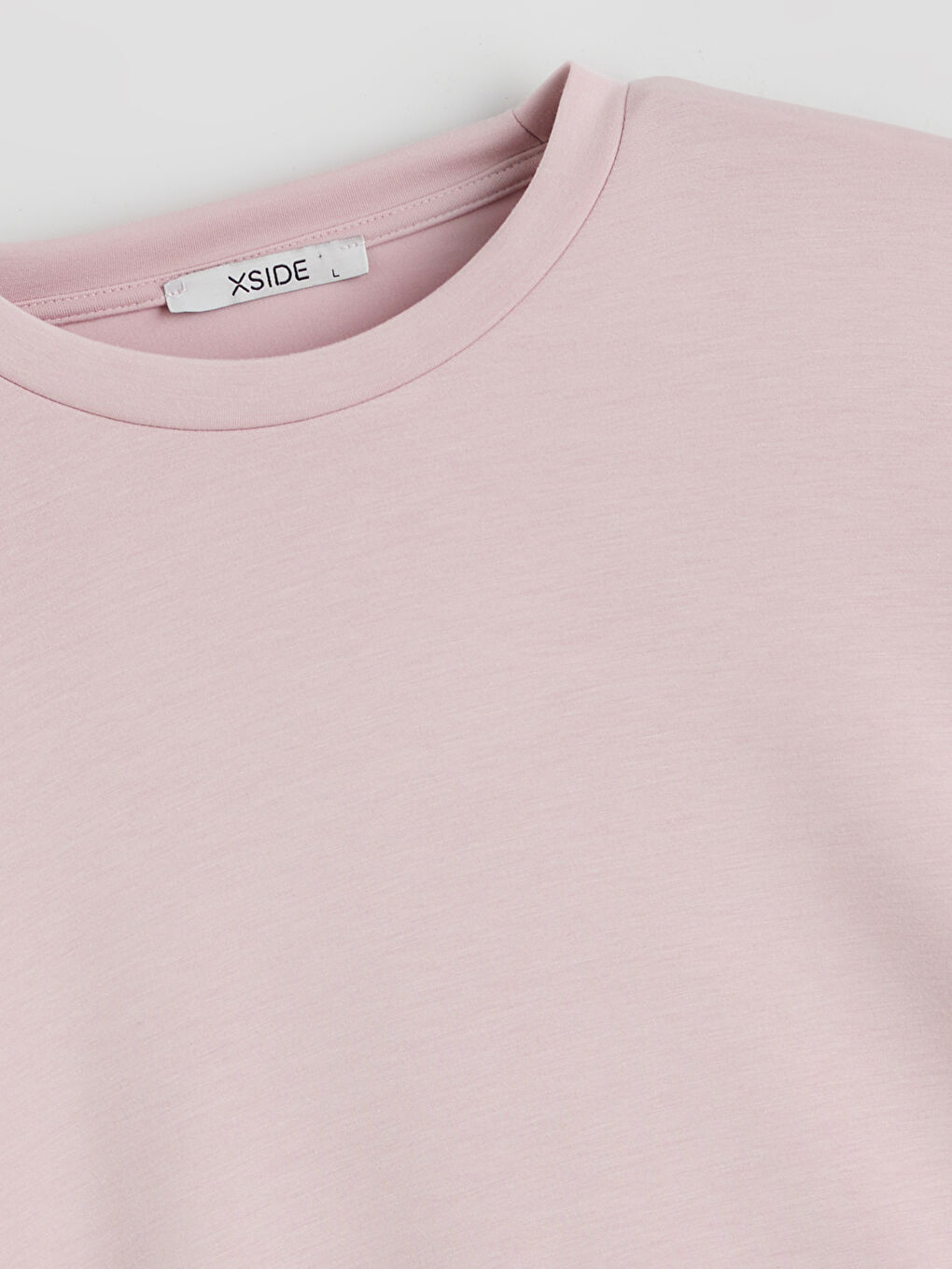 Pembe Bisiklet Yaka Oversize Kadın Sweatshirt-5