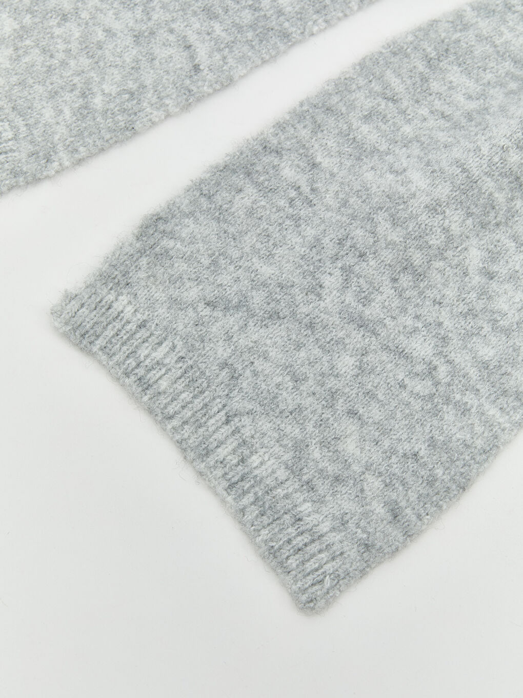 Момичешки трикотажен шал и барета-1