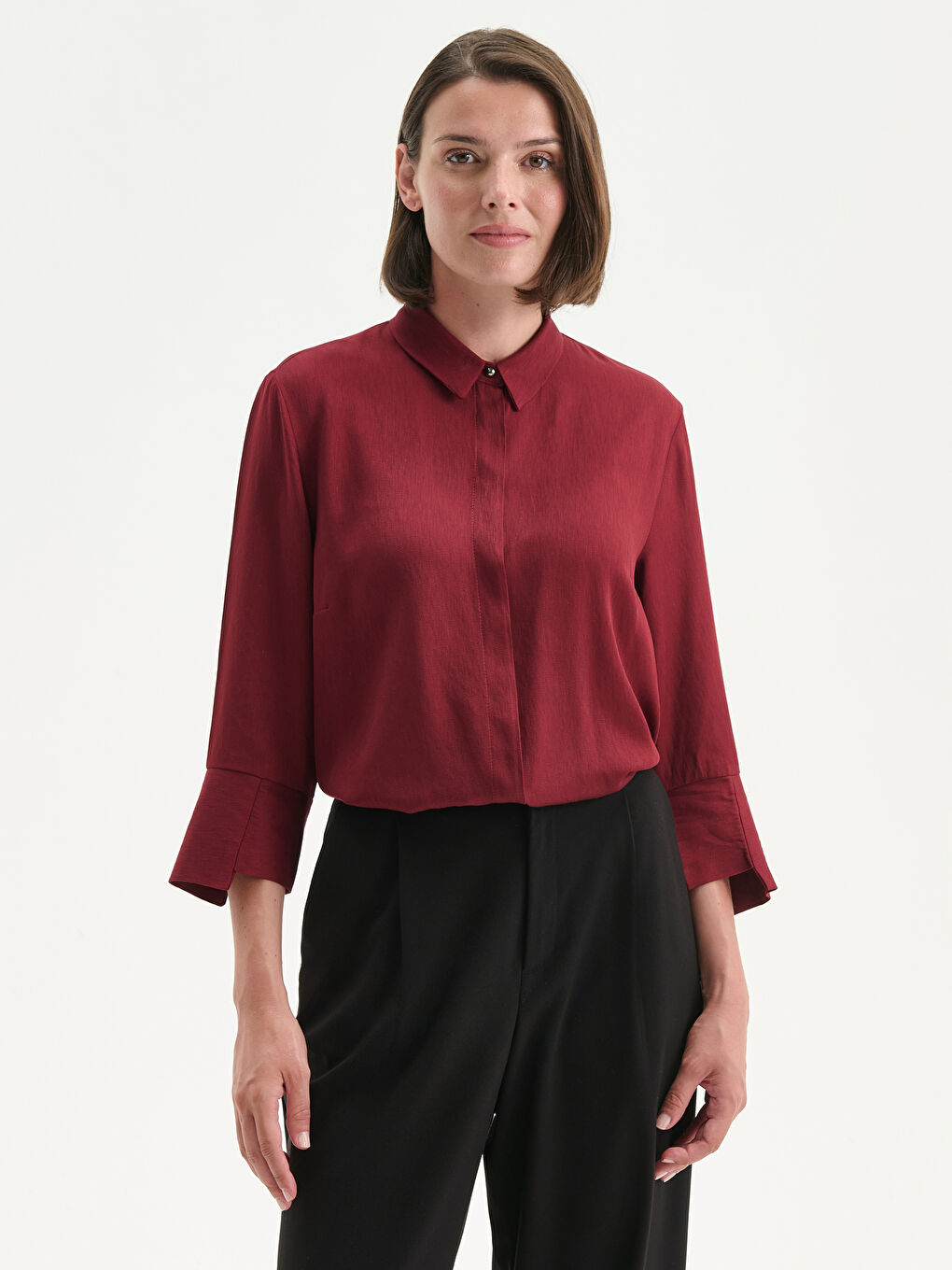 LCW Grace Regular Fit Women's Shirt -W5I382Z8-HLB