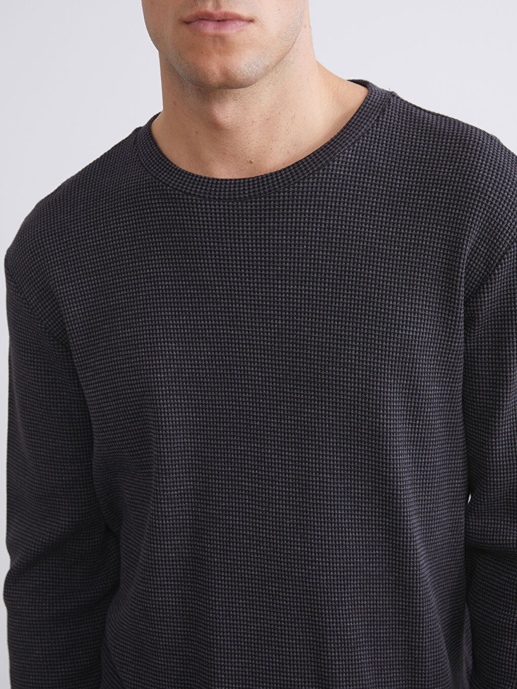 Crew Neck Men's Sweatshirt-2