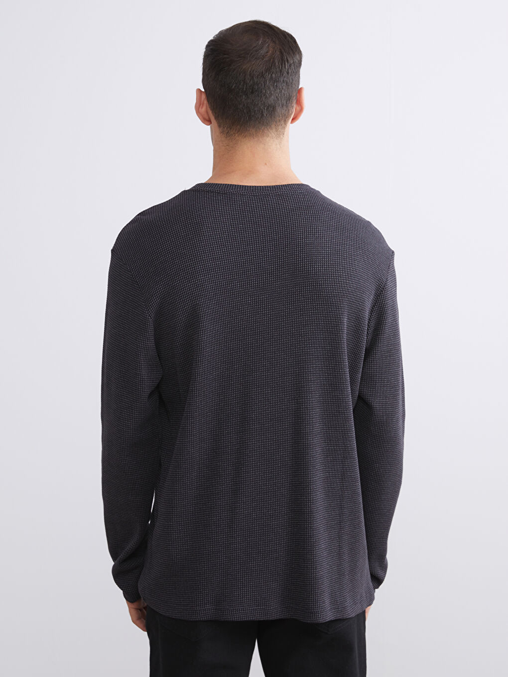 Crew Neck Men's Sweatshirt-3