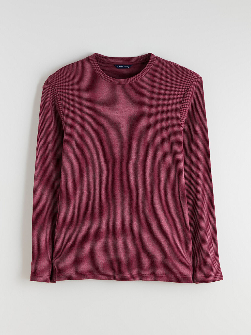 تيشيرت كم طويل بياقة دائرية للرجال-4