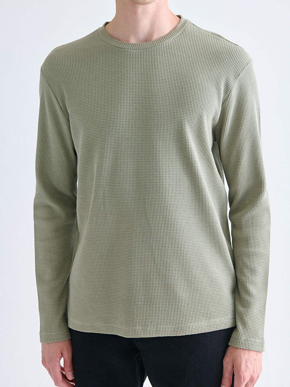 Crew Neck Men's Sweatshirt-2