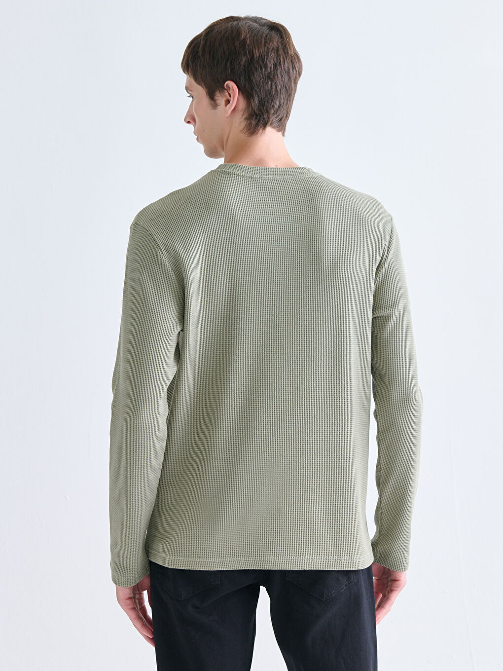 Crew Neck Men's Sweatshirt-3