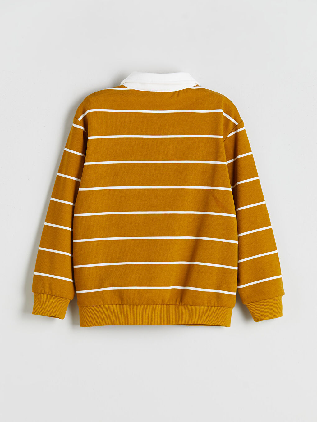 Polo Neck Boys' Sweatshirt-1