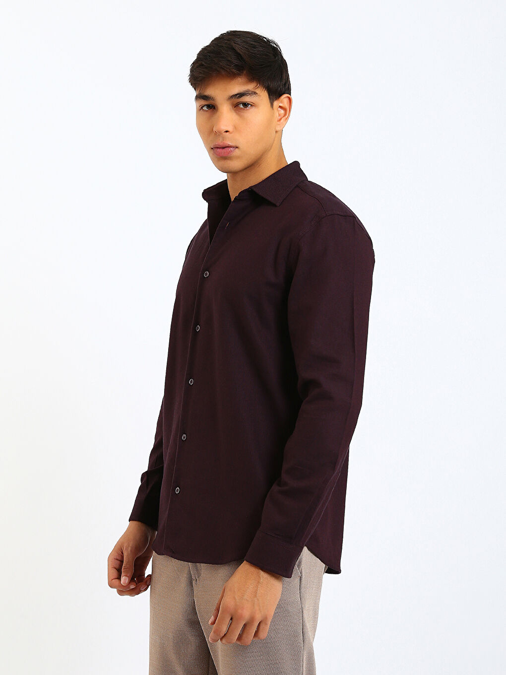 Man BORDEAUX Shirt-3