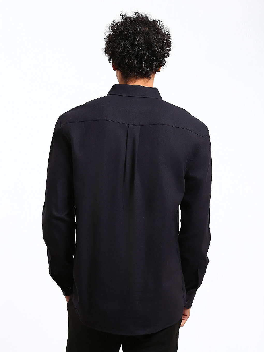 Regular Fit Long Sleeve Men's Shirt-4