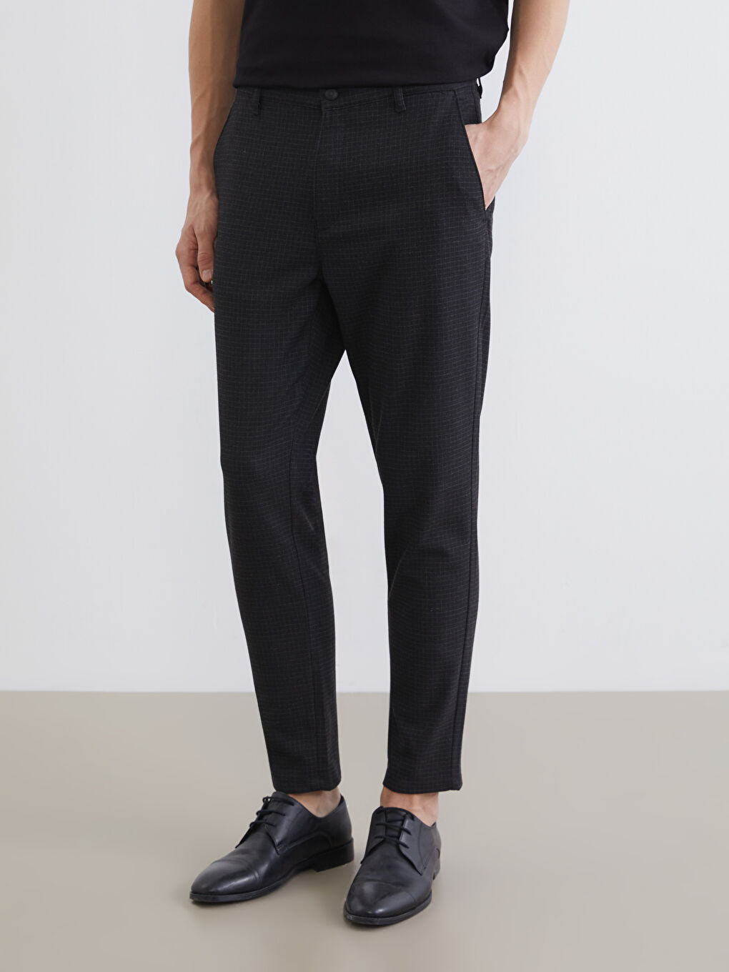 Slim Fit Men's Trousers-1