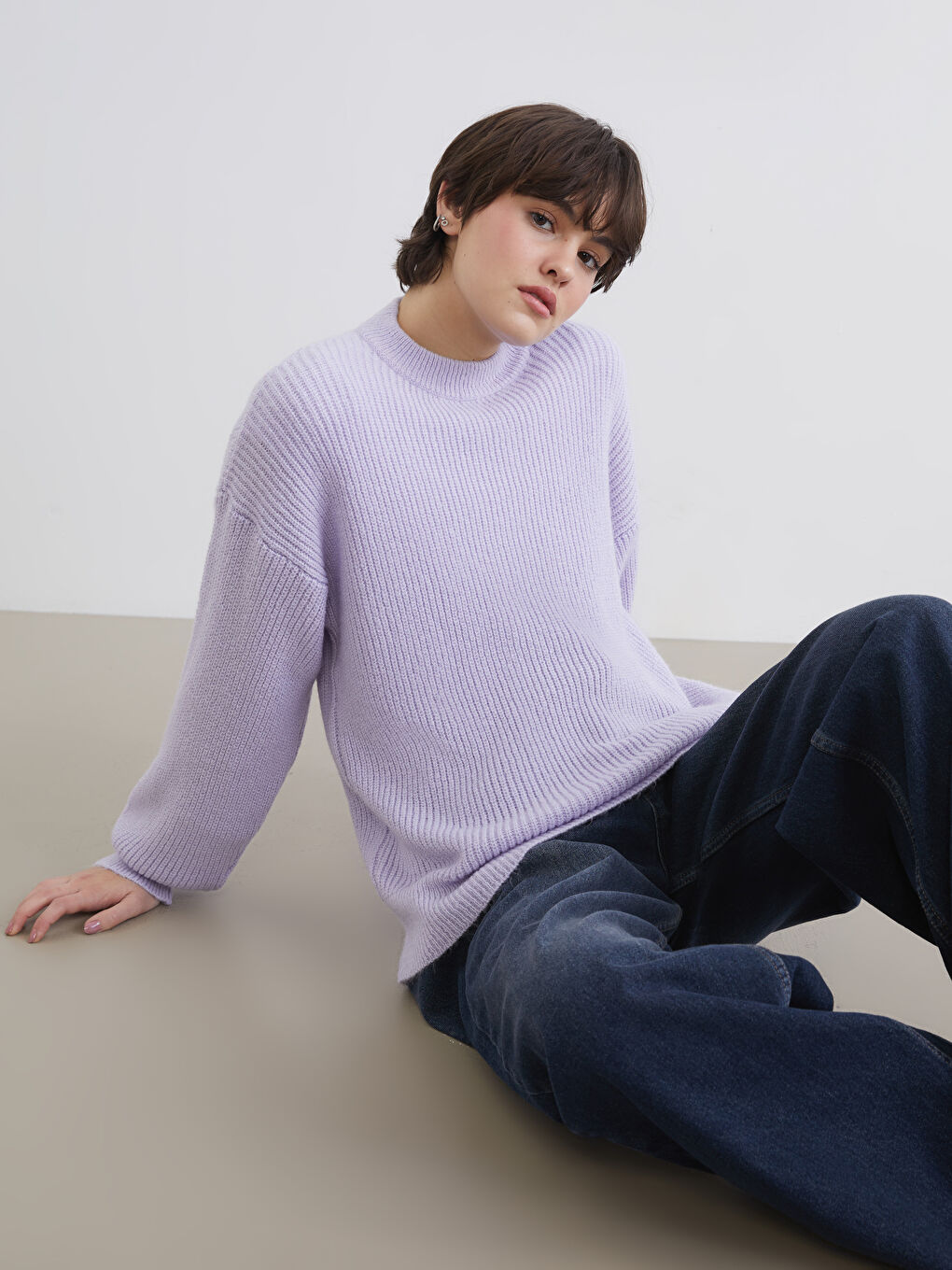 Woman LILAC Sweater