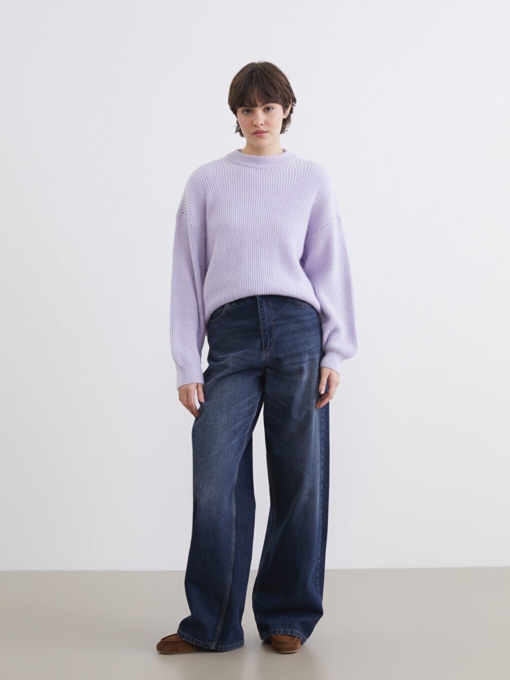 Woman LILAC Sweater-1