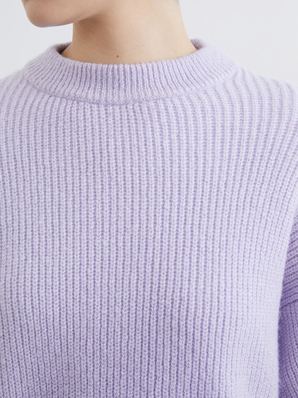 Woman LILAC Sweater-2