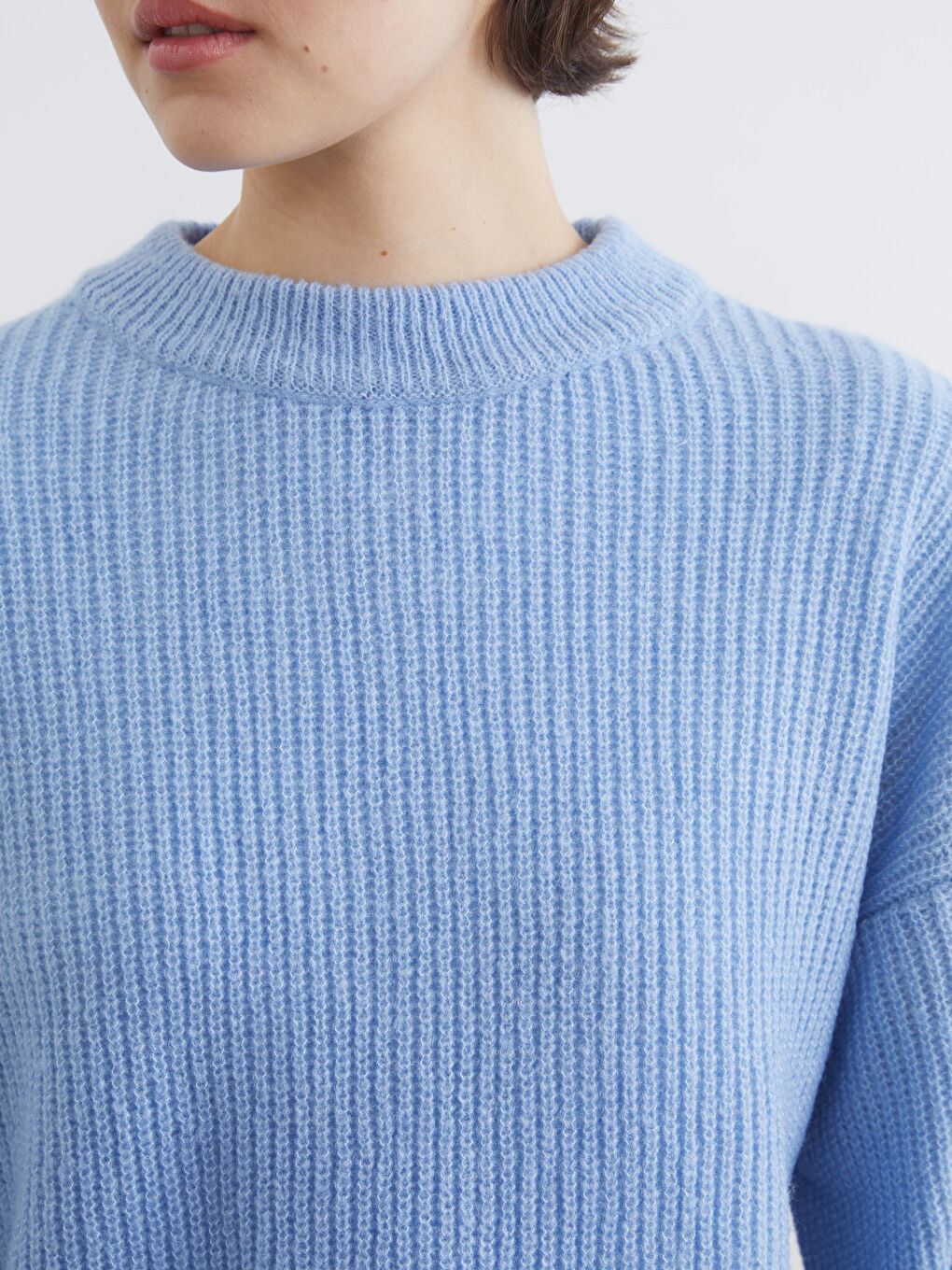 Woman BLUE Sweater-2