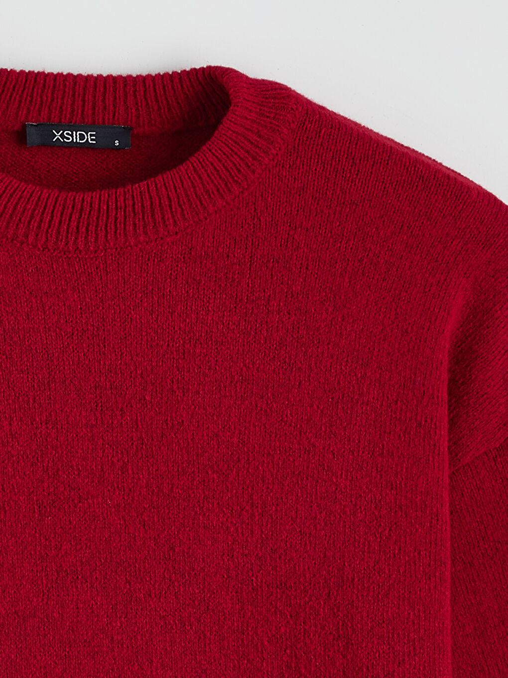 Crew Neck Oversize Women's Knitwear Sweater-5