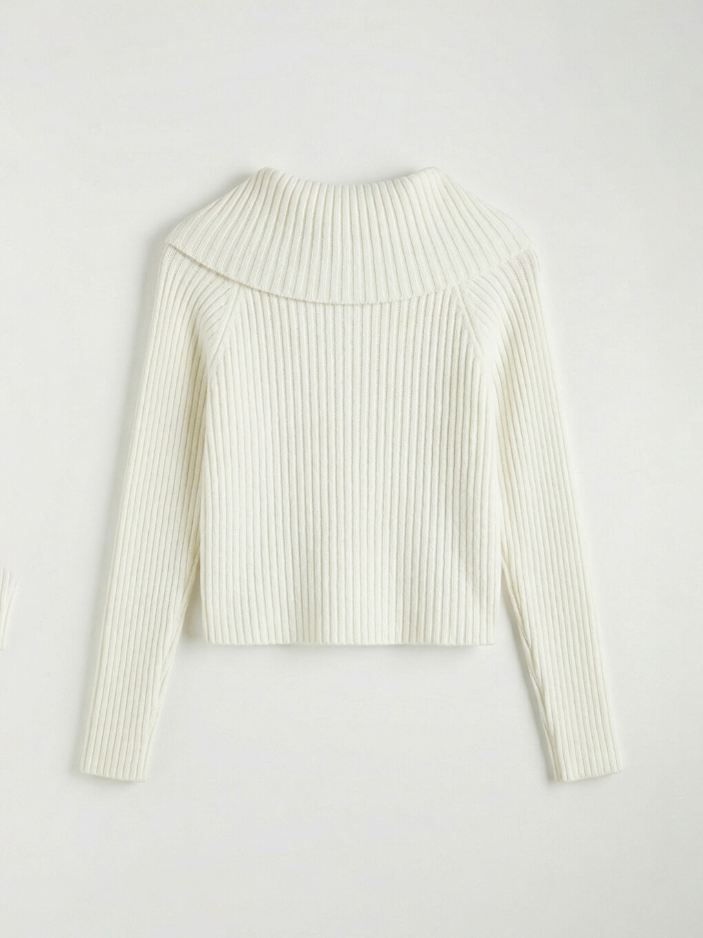 Slash Neck Women's Knitwear Sweater-5