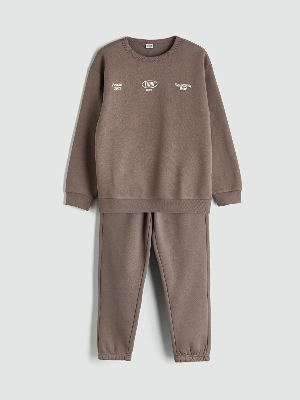 Σετ Φόρμας Γυμναστικής Στρογγυλή Λαιμόκοψη για Αγόρια