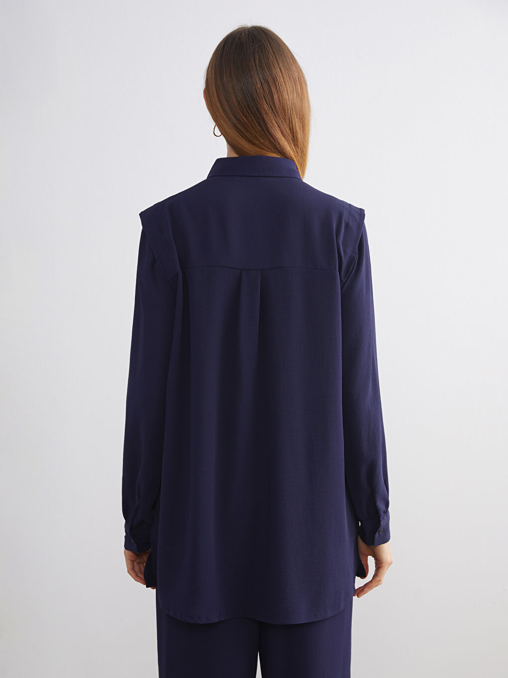 Oversize Women's Shirt Tunic-5