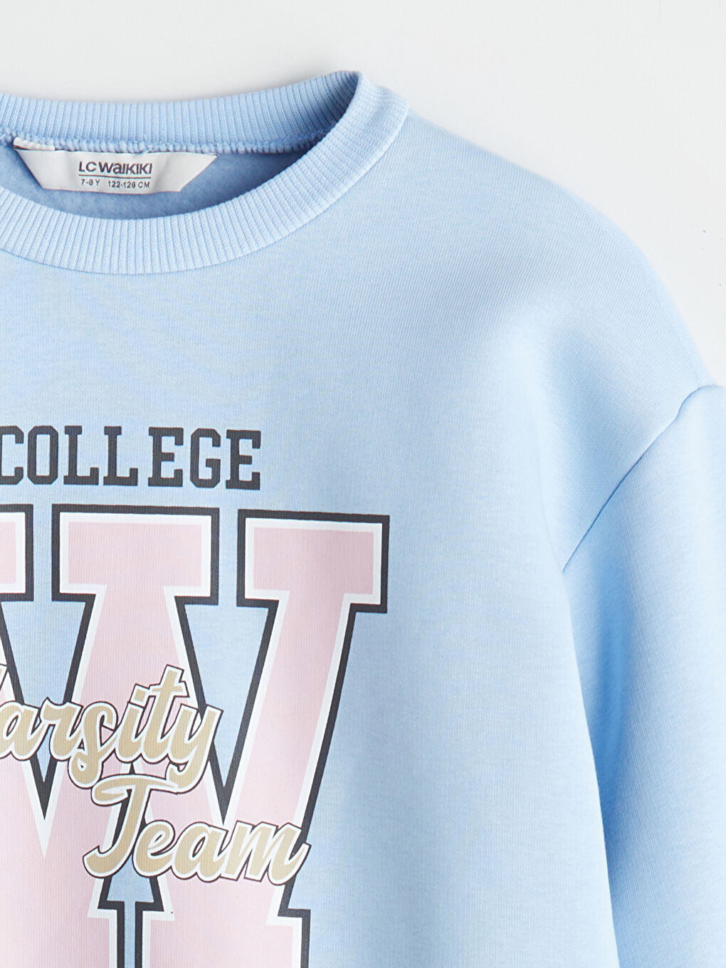 LCW ECO Crew Neck Girls' Sweatshirt -W5I493Z4-QXH
