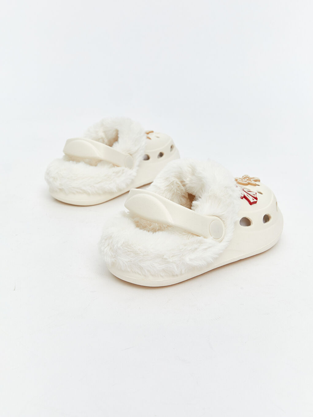 Baby Girl ECRU Indoor Shoes-4