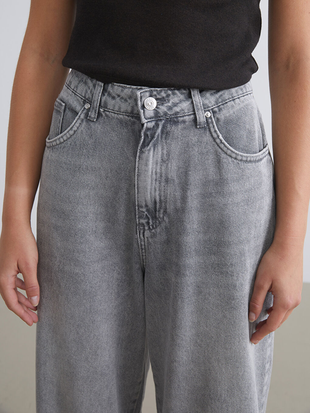 XSIDE Baggy Fit Women's Jeans -W5I500Z8-CTK