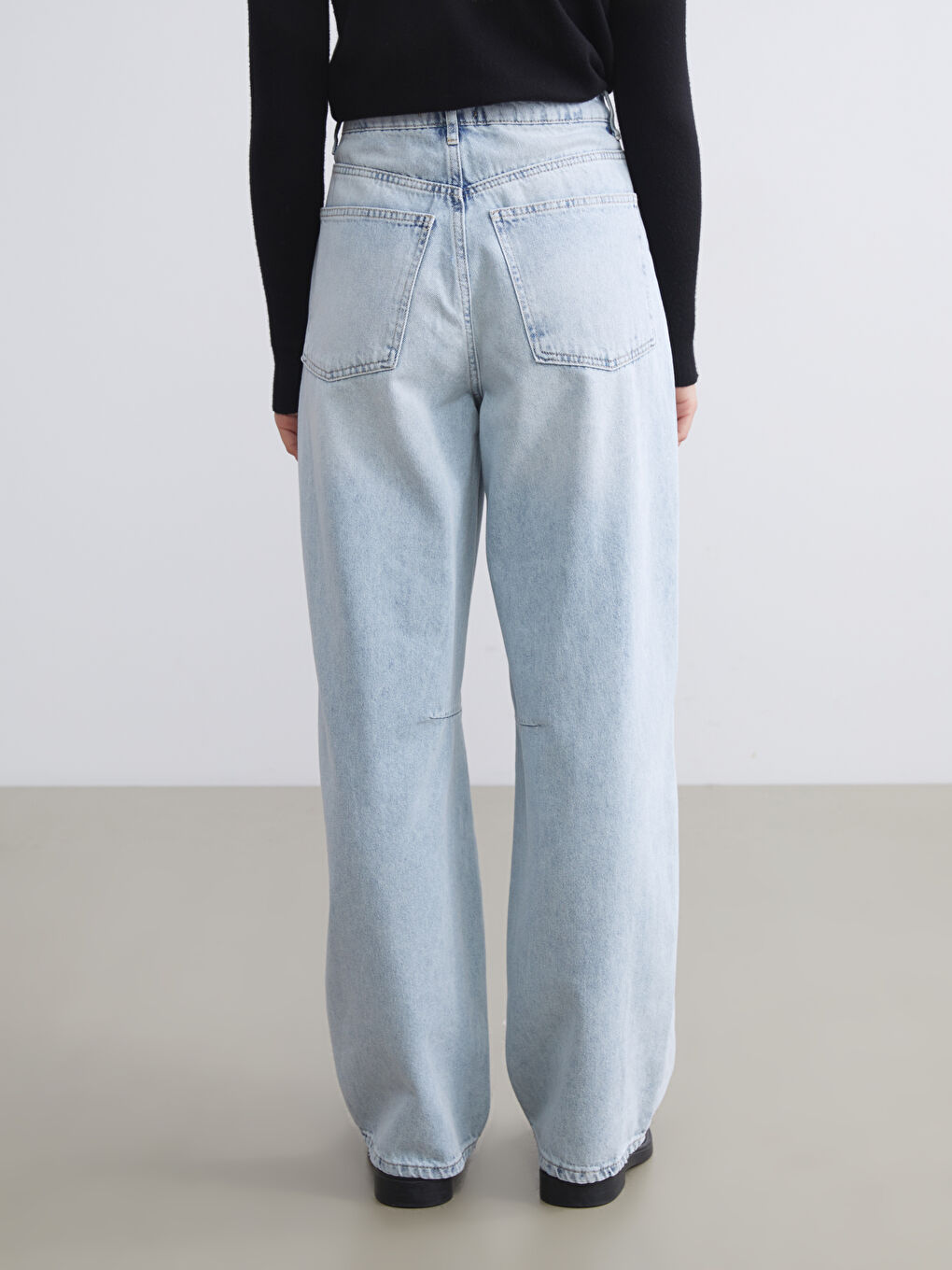 Mavi Baggy Fit Kadın Jean Pantolon-3