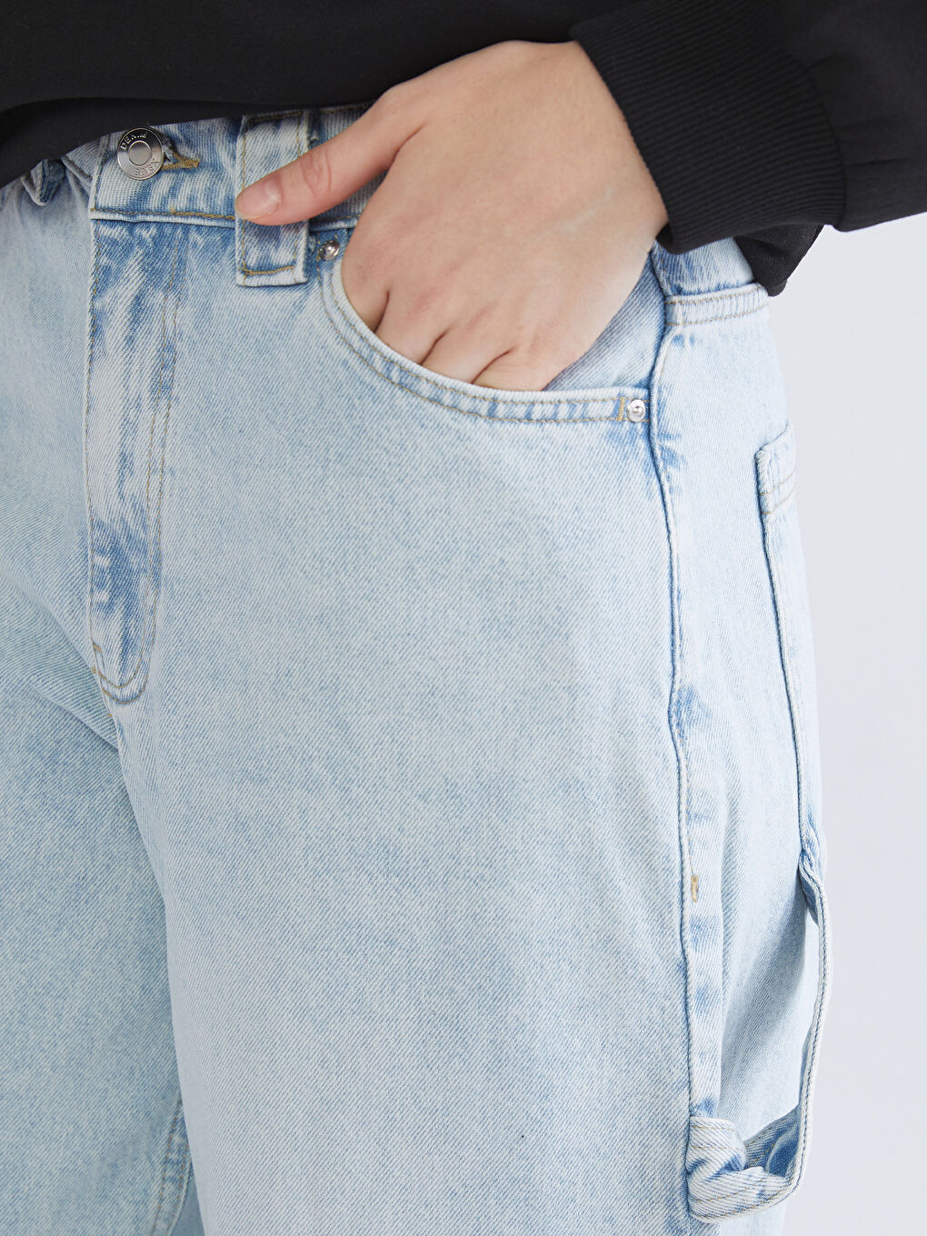 Mavi Baggy Fit Kadın Jean Pantolon-2