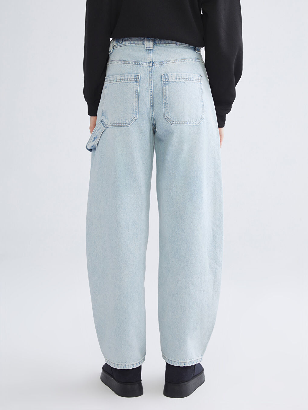 Mavi Baggy Fit Kadın Jean Pantolon-3