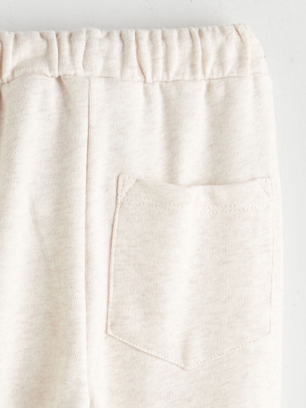 Bej Bisiklet Yaka Baskılı Erkek Bebek Sweatshirt ve Eşofman Alt 2'li-6