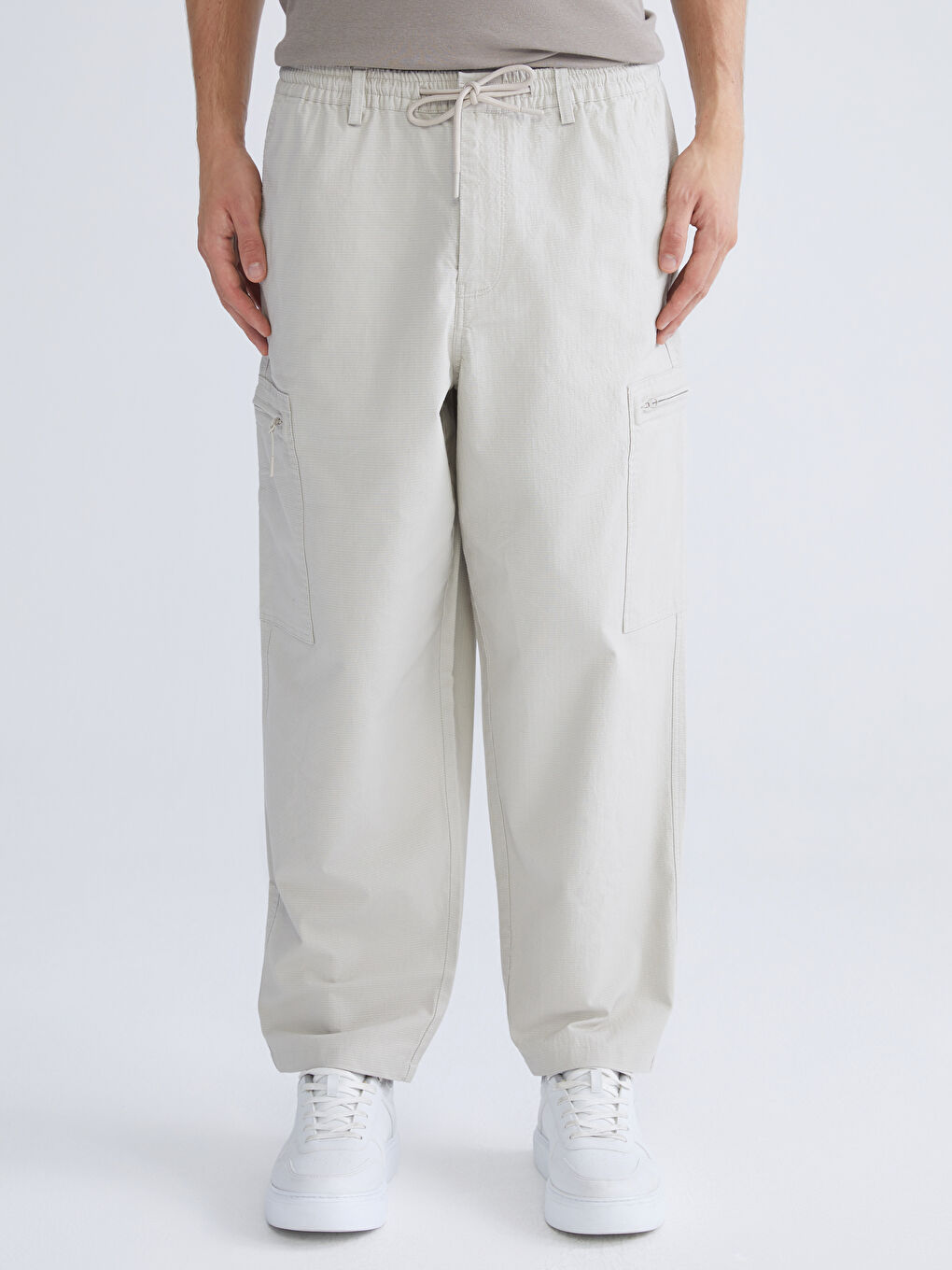 Relaxed Fit Men's Trousers-1