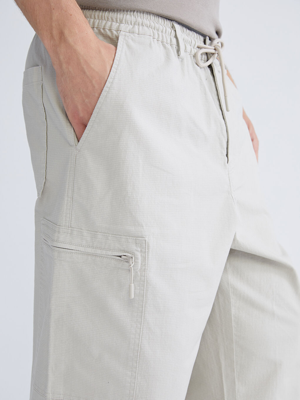 Relaxed Fit Men's Trousers-2