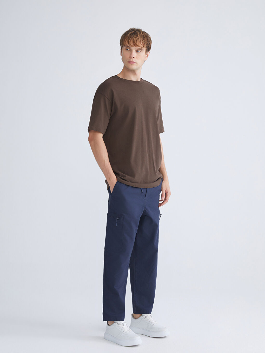 Relaxed Fit Men's Trousers