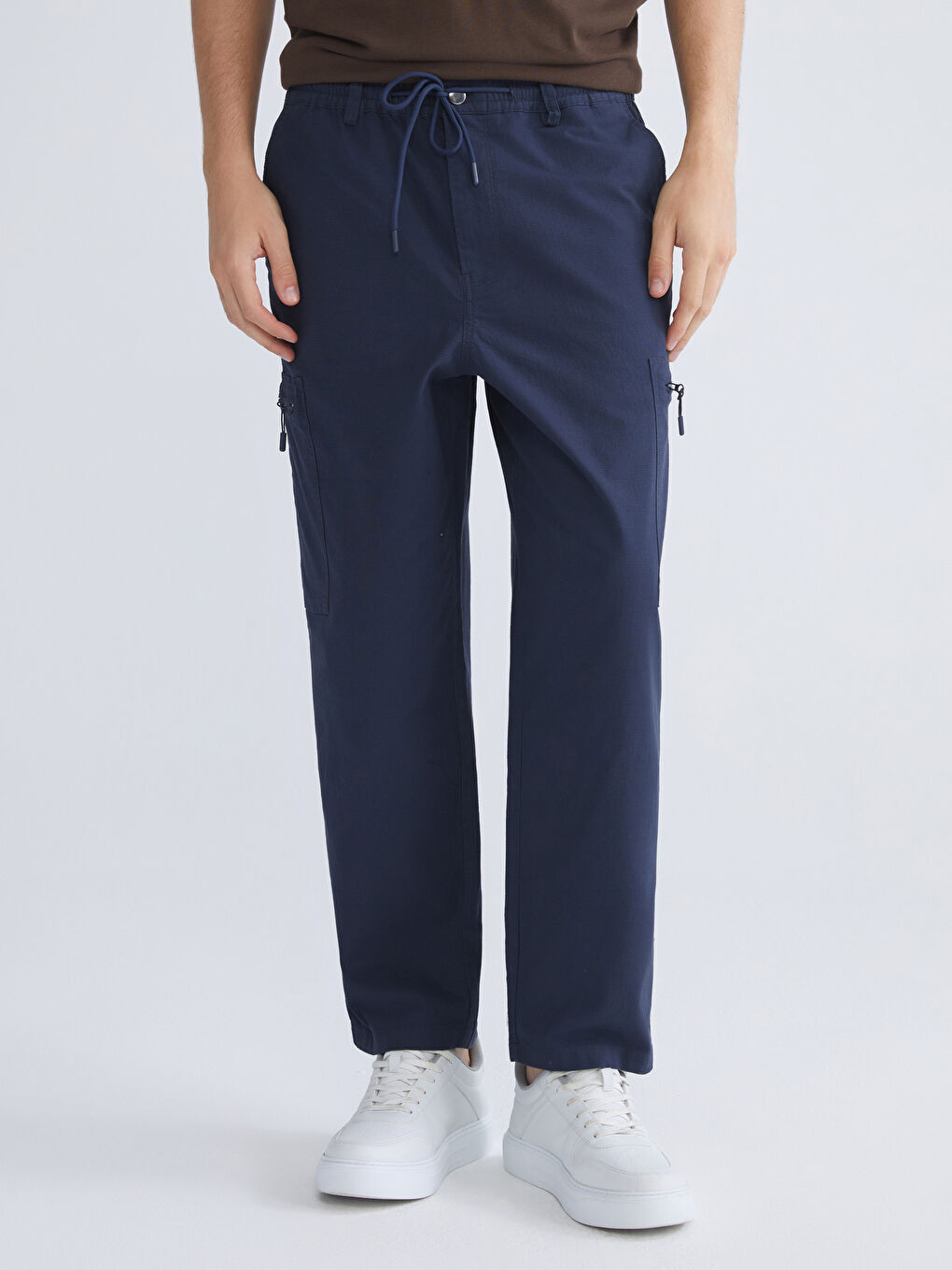 Relaxed Fit Men's Trousers-1