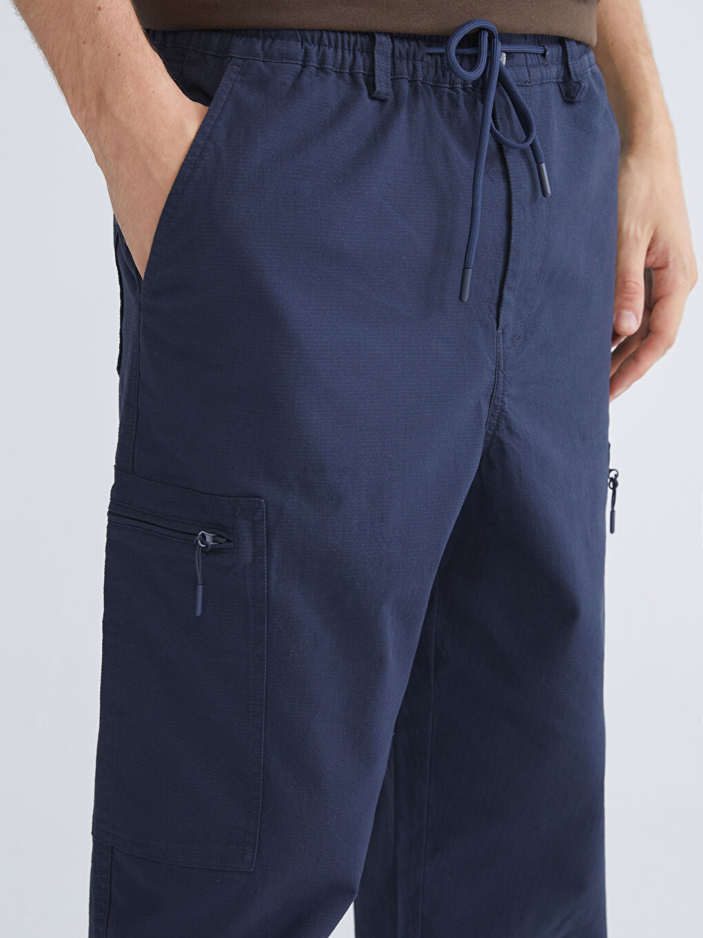 Relaxed Fit Men's Trousers-2