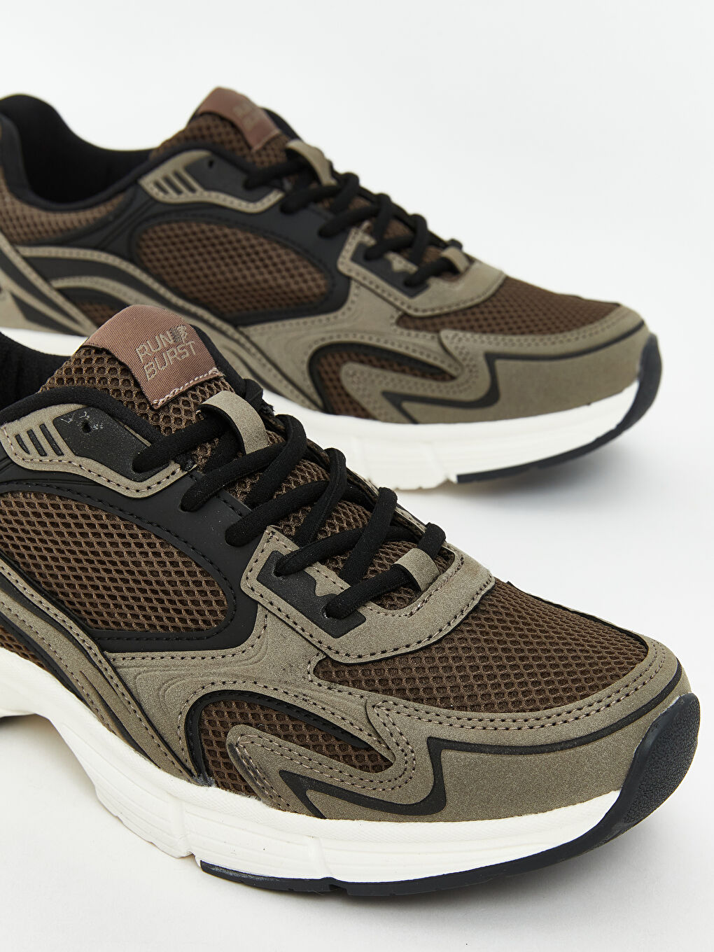 Kahverengi Bağcıklı Erkek Spor Ayakkabı-2