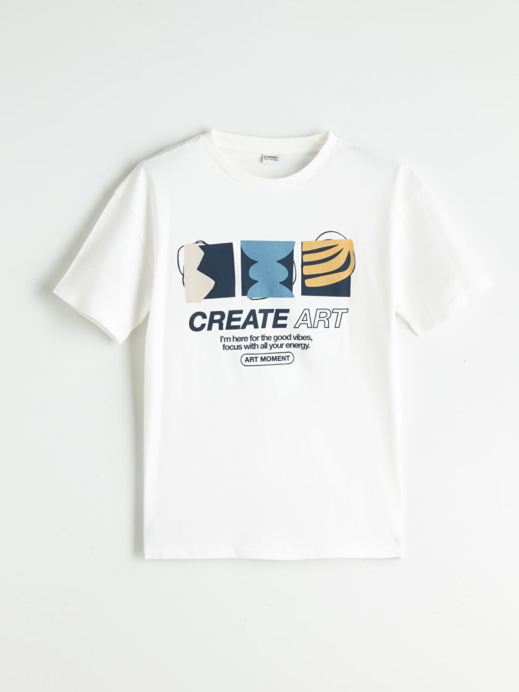 LCW Kids Crew Neck Printed Boys' T-Shirt -W5I528Z4-R9J