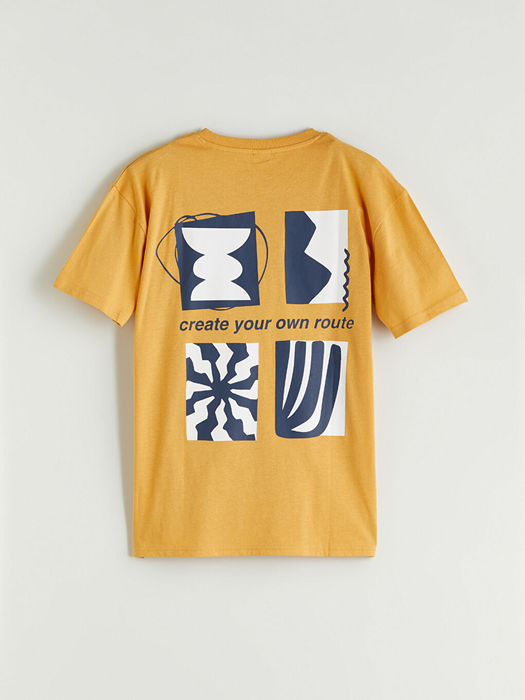 LCW Kids Crew Neck Printed Boys' T-Shirt -W5I530Z4-GLH