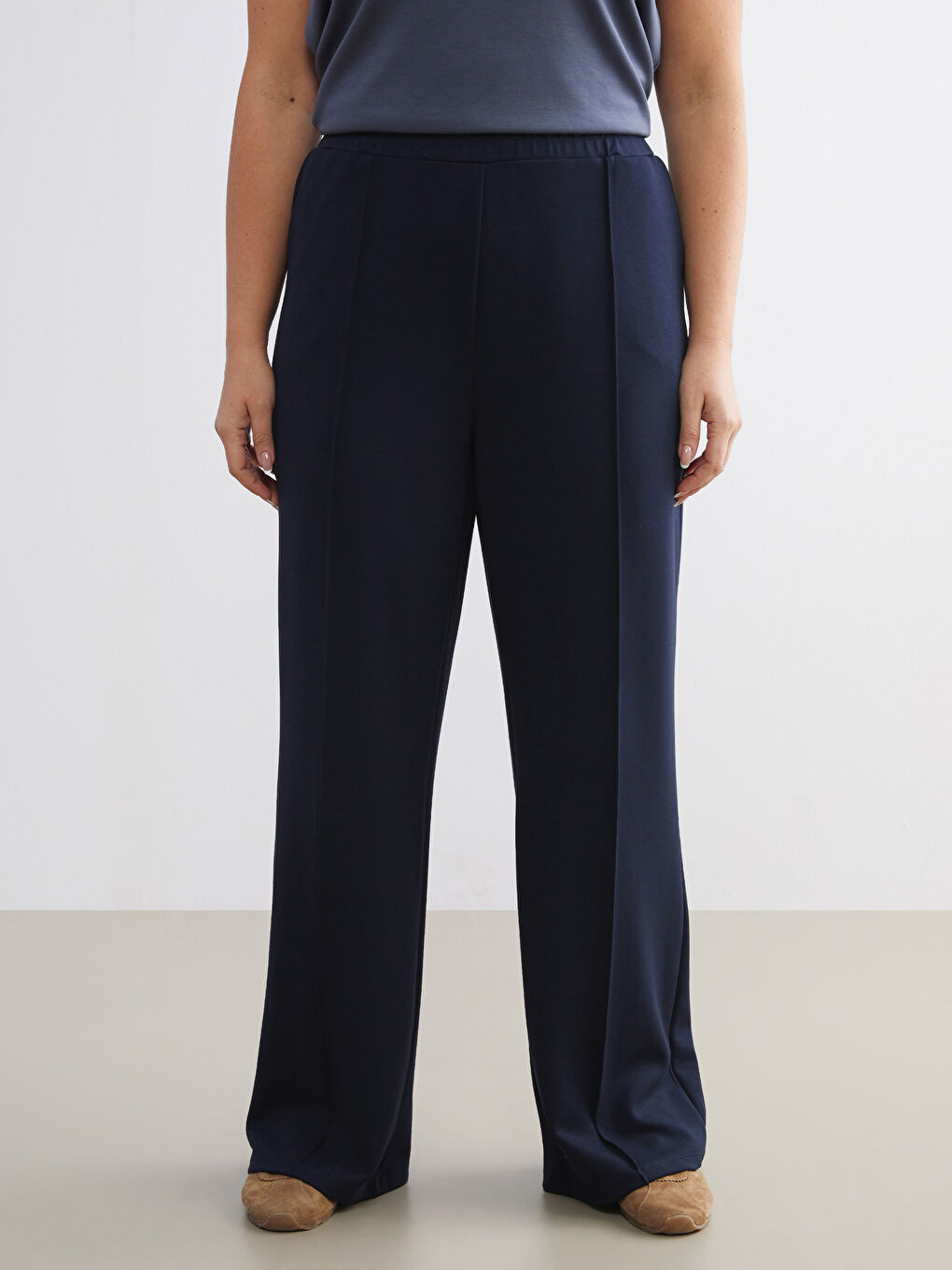 Women's Sweatpants with Elastic Waist-5