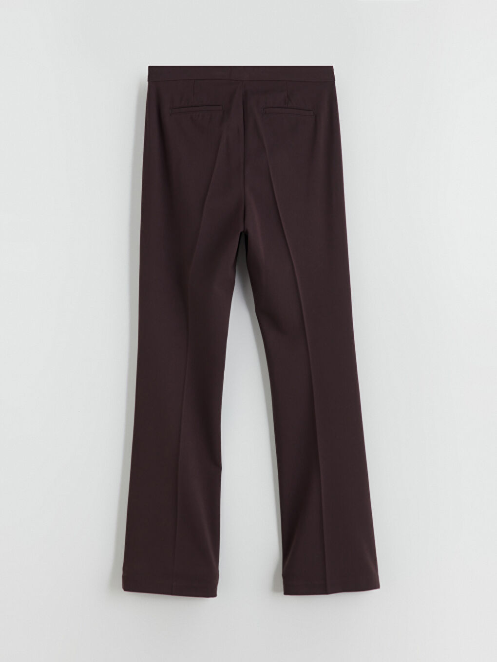 Slim Fit Flared Women's Trousers-5