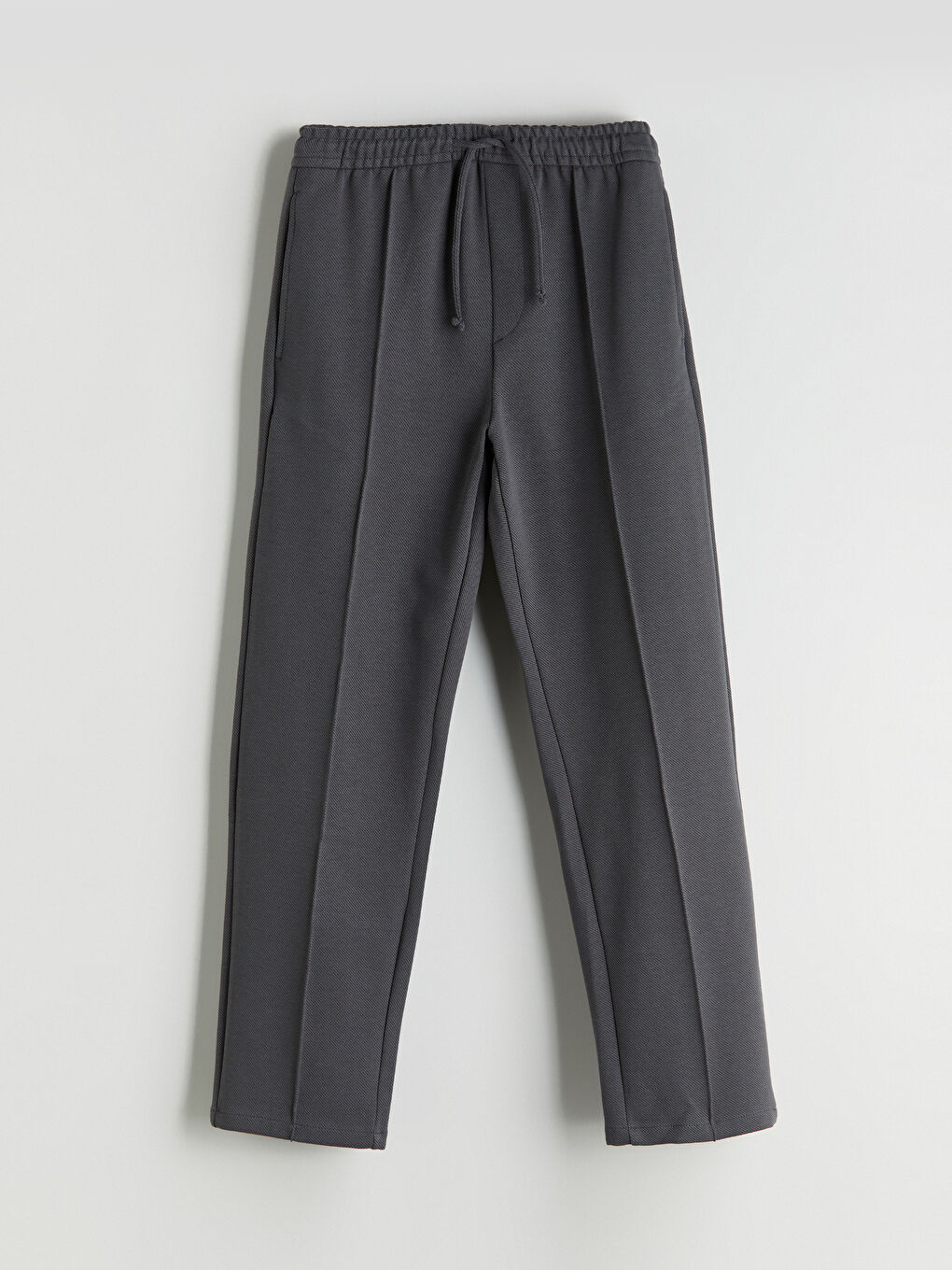 Antrasit Standart Kalıp Erkek Pantolon-4