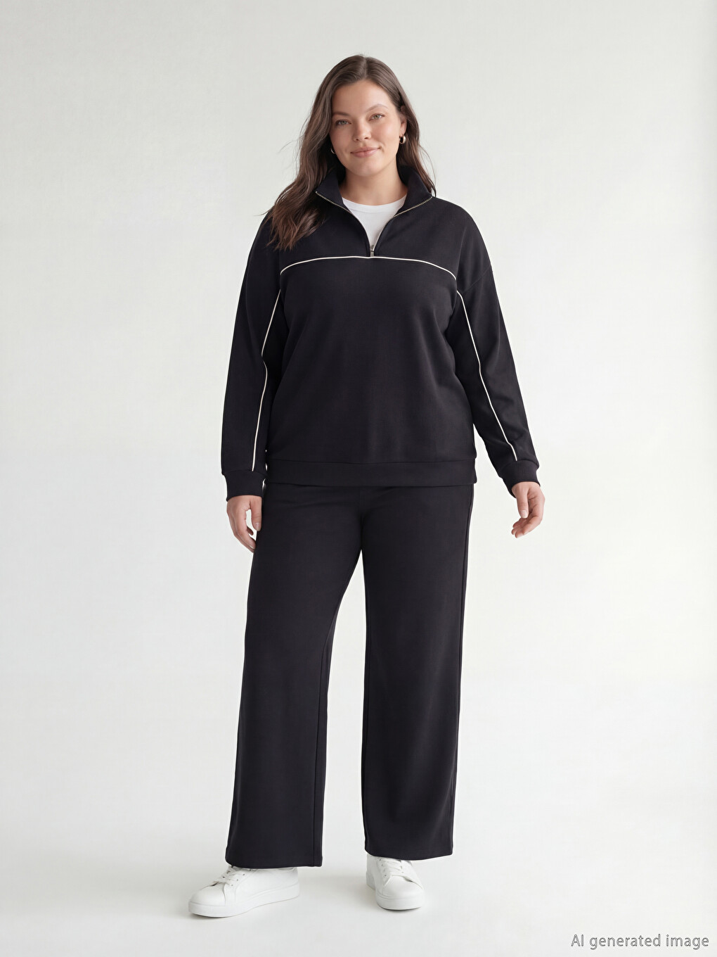 LCW Comfort Elastic Waist Women's Sweatpants - W5I556Z8-CVL | LC