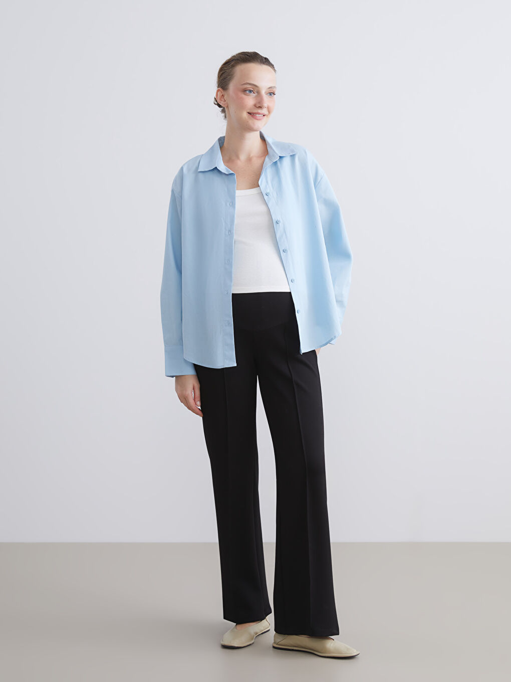 LCW Comfort Women's Sweatpants with Elastic Waist -W5I557Z8-CVL