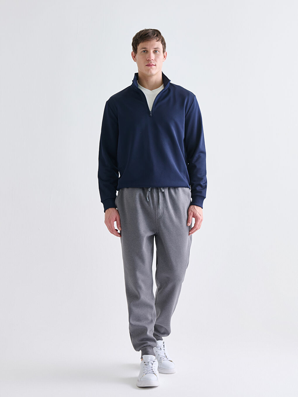 سویتشێرت شینی تۆخ پیاو-1