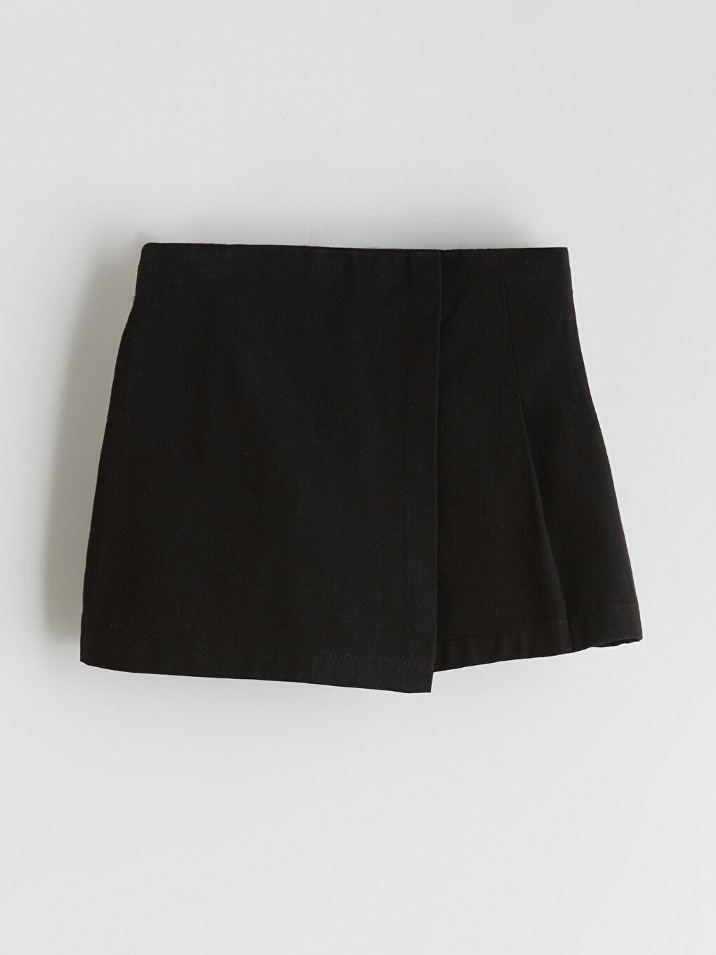 قميص بياقة بيتر بان للبنات وتنورة قصيرة - عبوة من قطعتين-4