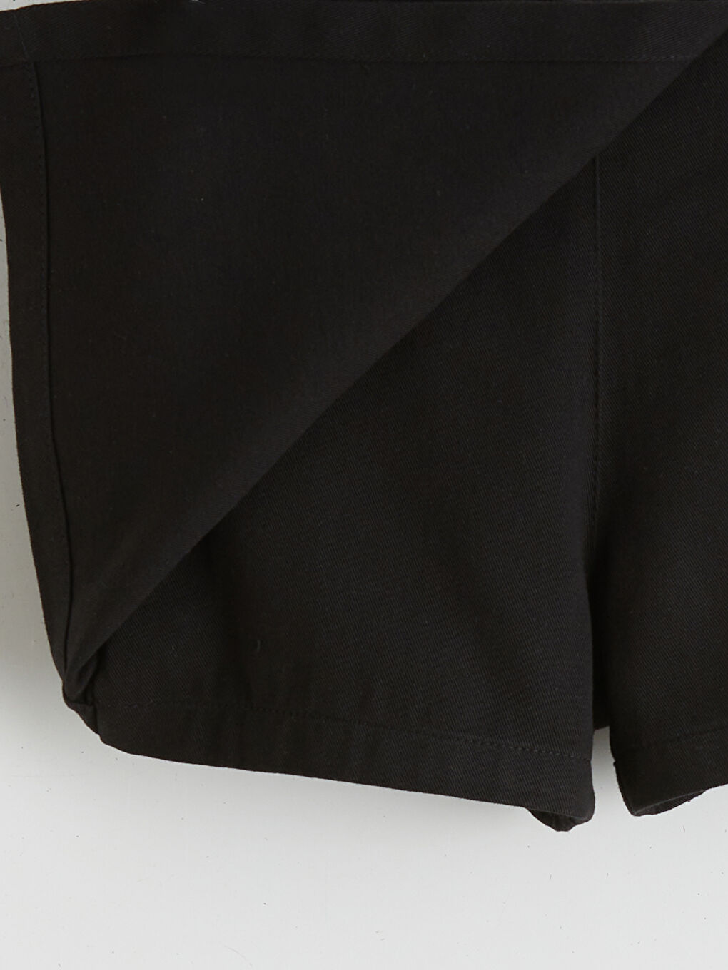 قميص بياقة بيتر بان للبنات وتنورة قصيرة - عبوة من قطعتين-6