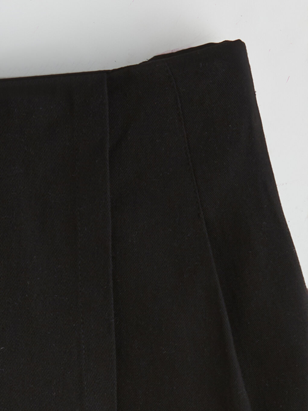 قميص بياقة بيتر بان للبنات وتنورة قصيرة - عبوة من قطعتين-7