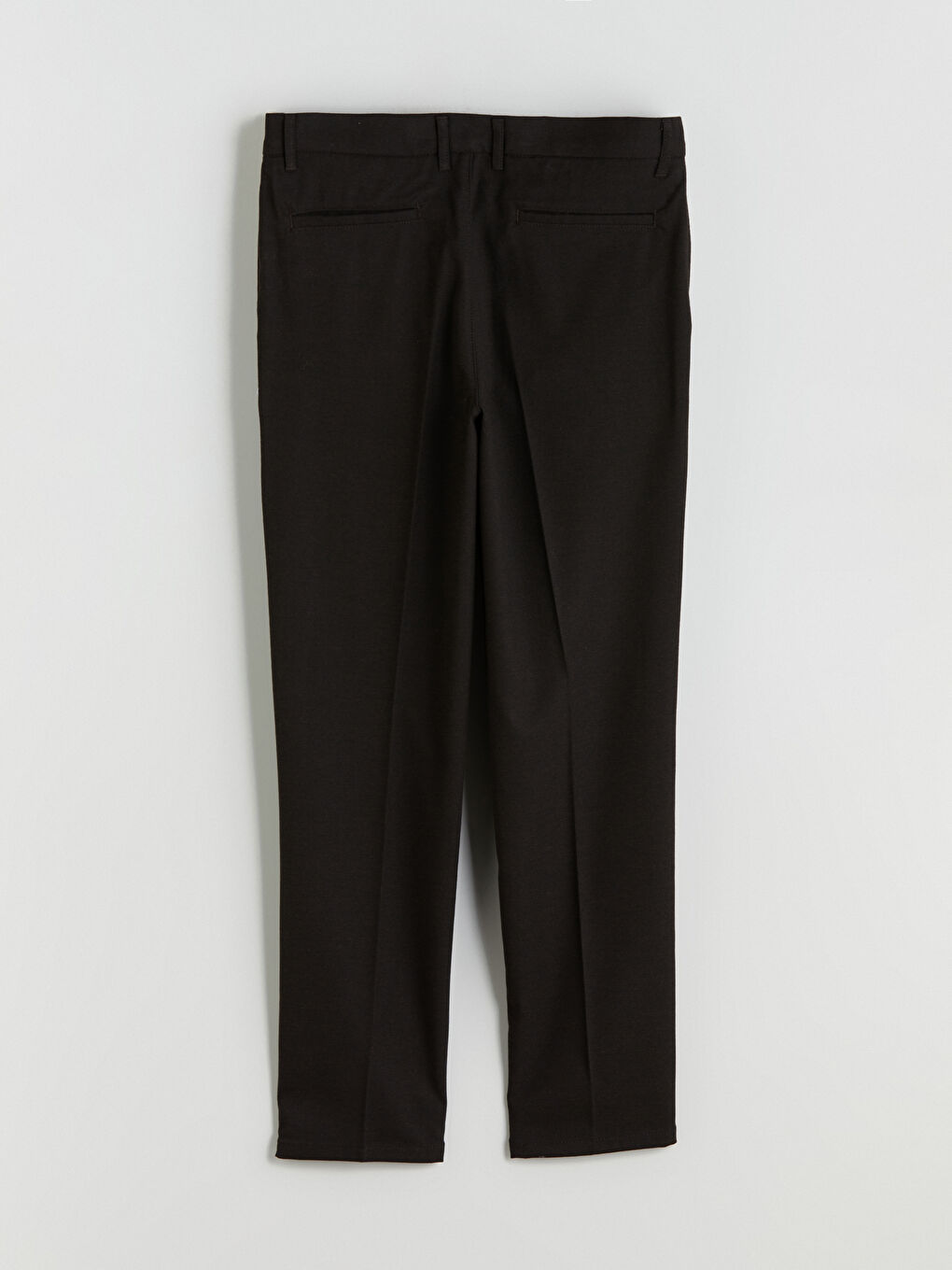 Kahverengi Standart Kalıp Erkek Pantolon-5