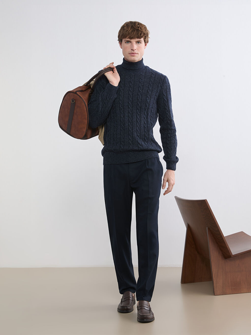 Pantalon homme coupe standard-1