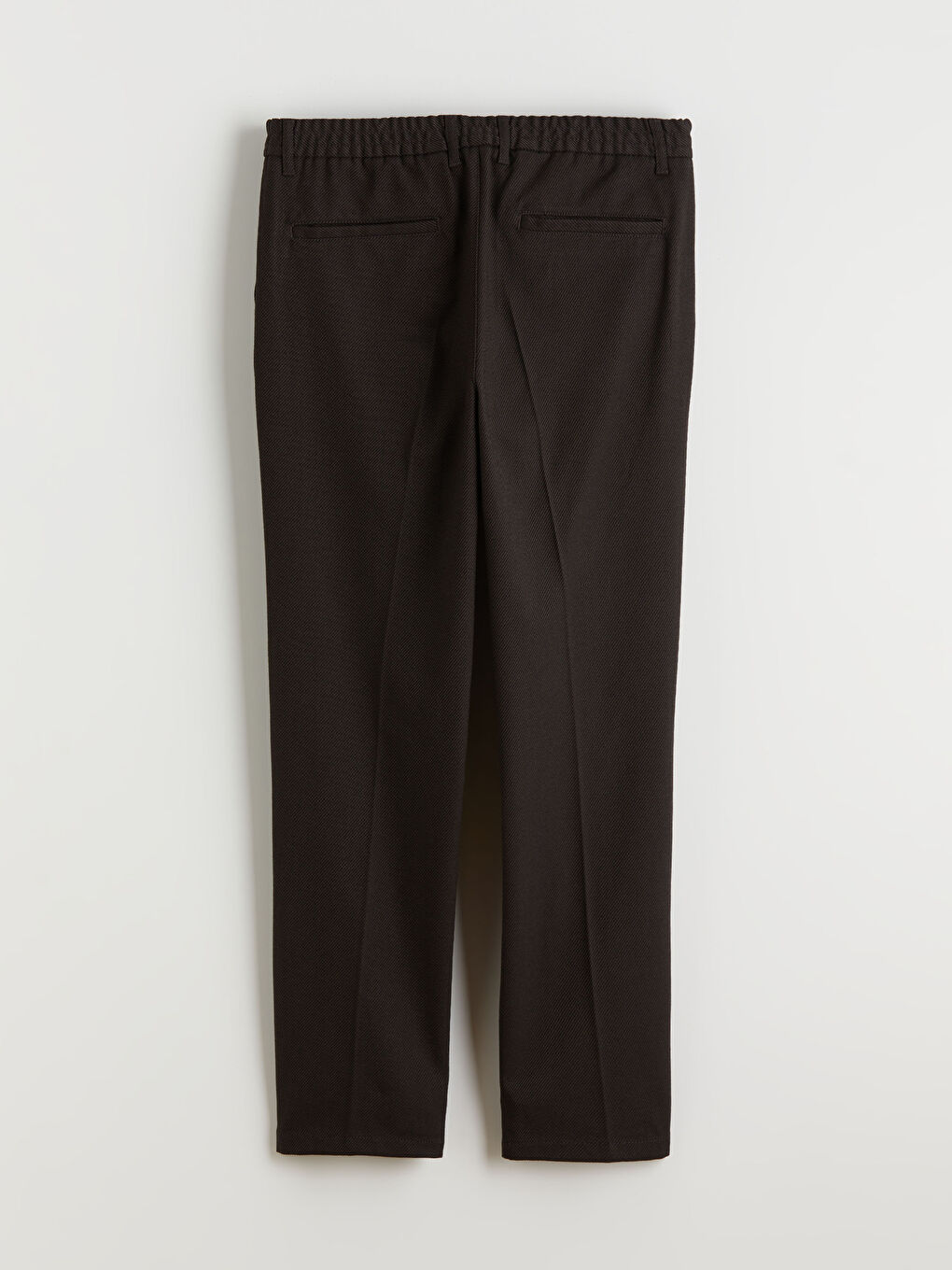 Kahverengi Standart Kalıp Erkek Pantolon-9