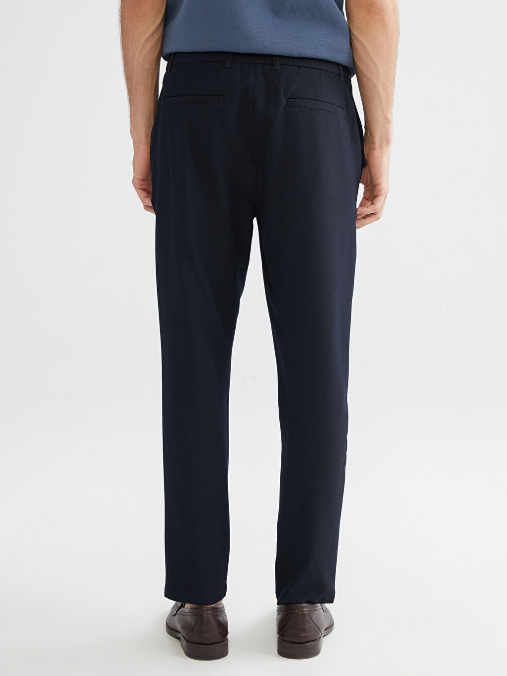 Lacivert Slim Fit Erkek Pantolon-3