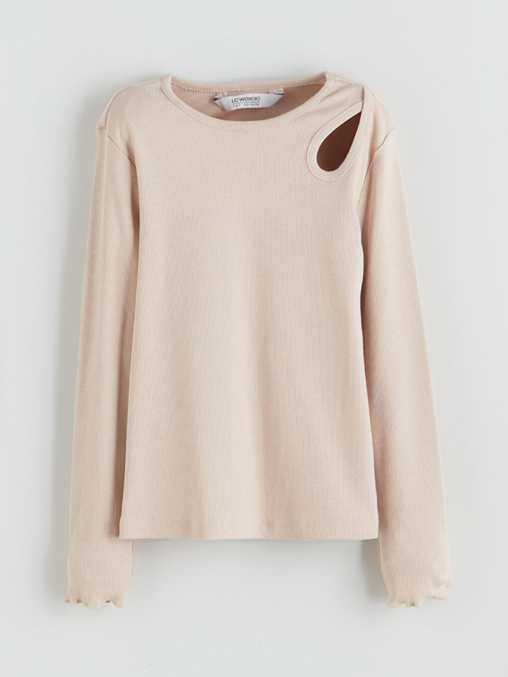 LCW ECO Crew Neck Girls' T-Shirt -W5I611Z4-FNR